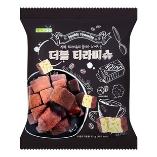 韩国进口涞可提拉米苏白巧克力味膨化小方块办公休闲食品零食小吃