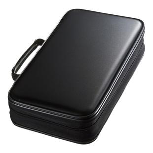 日本SANWA 96片大容量蓝光光碟收纳盒 CD/DVD收纳包手提防冲击