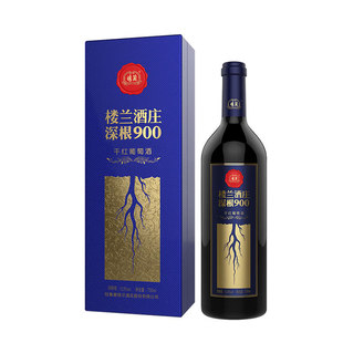 楼兰酒庄深根900干红葡萄酒13.5度750ml*6瓶赤霞珠整箱批发保正品