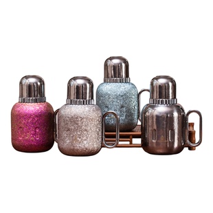 麦卡伦纯钛保温壶大容量家用热水壶茶水分离焖茶泡茶壶机械温显壶