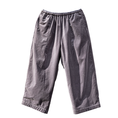 雨文她城纯棉平绒宽松阔腿裤