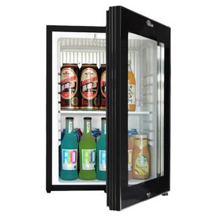 40酒店宾馆客房吸收式静音冰箱卧室办公室宿舍加锁冷藏冰吧右左开