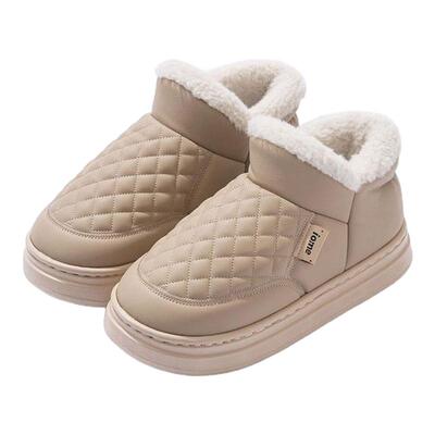 防水棉拖鞋女款冬季包跟