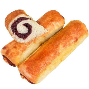 老沧口椰蓉红豆派85g袋装夹心面包手撕面包营养早餐代餐甜品糕点