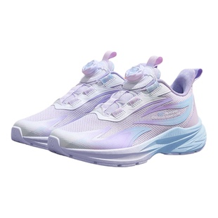 361童鞋女童透气旋钮跑步鞋 儿童轻便防滑运动鞋双网2026春季跑鞋