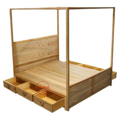 实木架子床拔步床仿古四住床