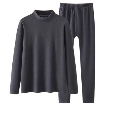 男士保暖内衣长袖T恤衫男士绒德加绒打底衫冬季保暖内搭长袖上衣