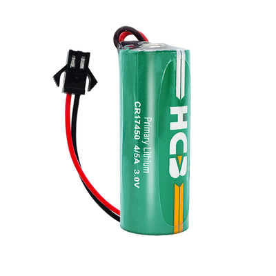 HCB昊诚CR17450水表电池4/5A3.0V智能水表专用电池GPS仪表电池