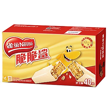 【雀.巢】脆脆鲨巧克力威化饼干40条