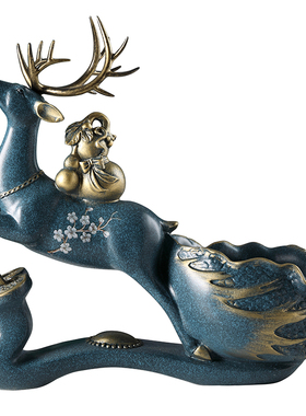 遥控器门口放钥匙美式风家居装饰