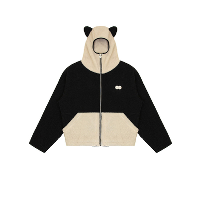 Vandythepink熊猫摇粒绒外套
