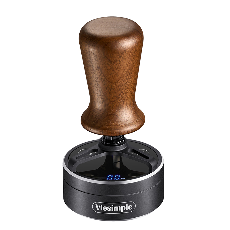 Viesimple VS电子压粉器不锈钢咖啡恒定压粉锤定力压粉器58mm X5