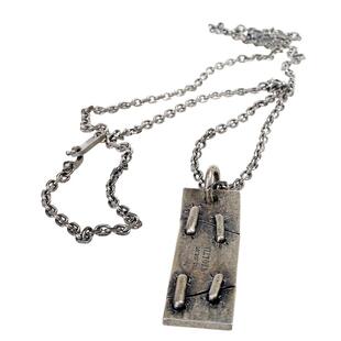 VIXTORM Mend纯银项链吊坠 S925项饰坠子嘻哈百搭先锋设计太角链