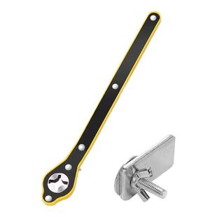 省力扳手汽车千斤顶专用万能扳手手摇式小轿车棘轮摇杆换备胎工具