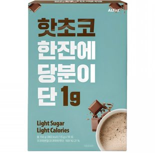 韩国直邮低卡代糖热巧克力可可粉原装进口甜品原料奶茶饮料