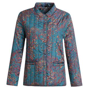 中老年人女秋冬羽绒棉服短款棉衣轻薄内胆保暖外套奶奶棉袄