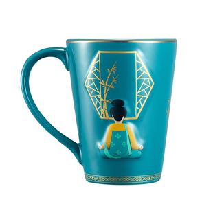 共禾京品超活化侍女瑜伽陶瓷马克杯大容量早餐杯创意盲盒生日礼物