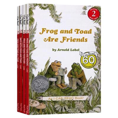 弗洛格青蛙和与蟾蜍4册