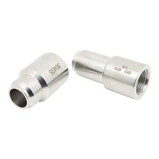 304不锈钢宝塔型焊接底座凸台M27*2热电偶阻双金属温度直行连接头