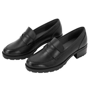 宝舒曼乐福鞋真皮一脚蹬