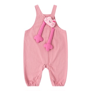 嘟嘟家宝宝裤子婴幼儿春季连身衣儿童背带裤男童女童春秋童装衣服