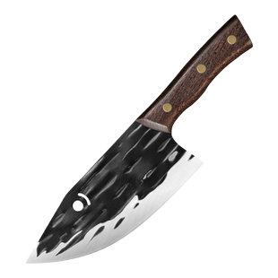 杀鱼刀专用刀商用剖切鱼刀多功能猪肉刀家用刺身刮鱼片刀剔骨刀具