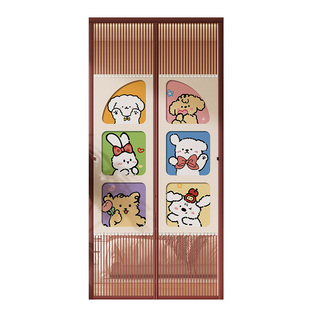 2026新款防蚊门帘卧室房间强磁吸透气金刚网纱免打孔遮挡隔断帘子