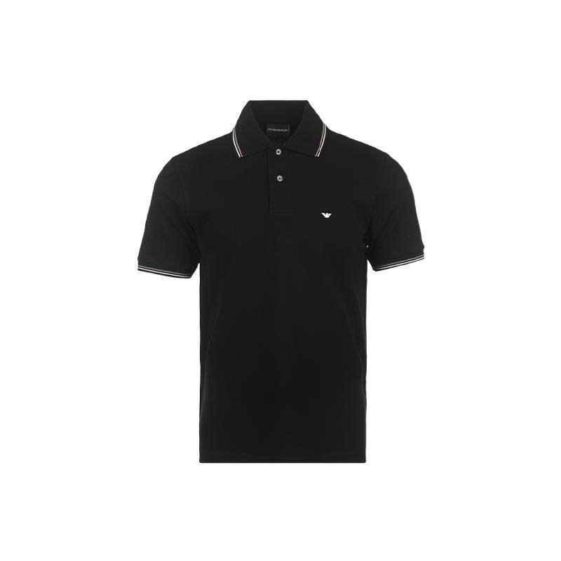 【自营】EMPORIO ARMANI/阿玛尼男士合身POLO衫商务短袖T恤男装