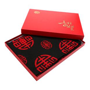 中年中老年情侣围巾送爸爸妈妈爷爷奶奶老人老年人生日礼品礼盒装