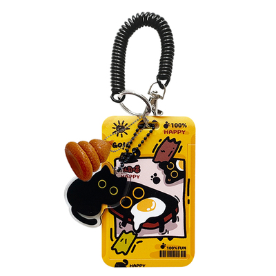 「吐司小黑猫」HiYOUNG原创可爱卡套学生校园通勤银行卡证件收纳