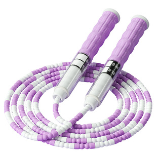 硅胶儿童竹节跳绳小学专用幼儿园初学6岁小学生3岁小孩幼儿软绳子