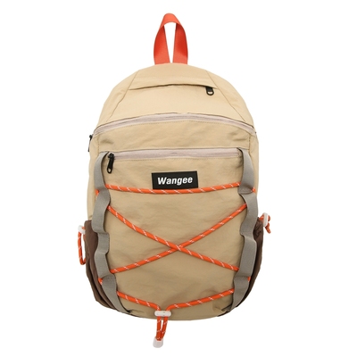 轻量化徒步旅游背包女初中生大学生双肩包轻便书包研学户外登山包