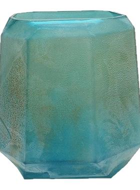 样板间客厅茶几绿色玻璃软装饰品