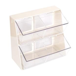 茶包收纳盒办公室茶水间胶囊咖啡茶叶储物盒桌面零食收纳整理架