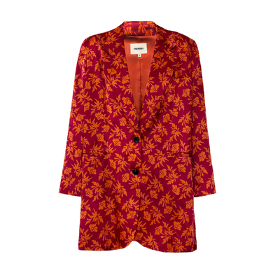 CHENSHII真丝印花西装外套