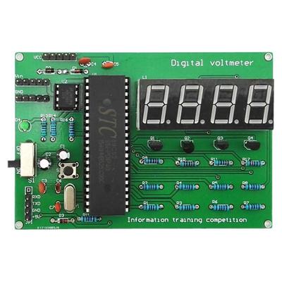 伍陆电子简易数字电压表实训套件