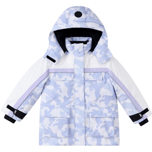 【商场同款】安奈儿童装女童中长款羽绒服冬收腰三防AG345611