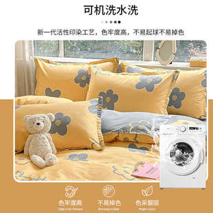 全棉枕套一对装 春夏2 纯棉枕头套家用48cmx74cm枕芯内胆套2024新款