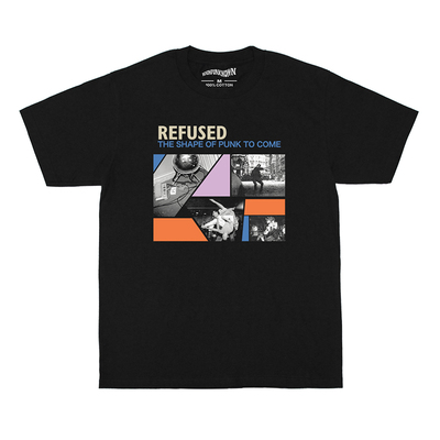 Refused欧美朋克乐队纯棉短袖