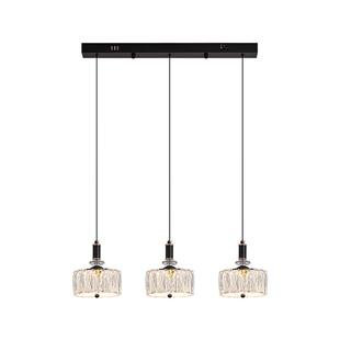 帕莎 餐厅吊灯 意式轻奢水晶餐桌吊灯2026新款后现代高亮护眼灯饰