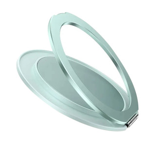 我龙适用360度旋转手机支架粘贴式固定简约高级感锌合金背贴新款桌面磁吸所有手机壳苹果车载指环扣超薄胶贴