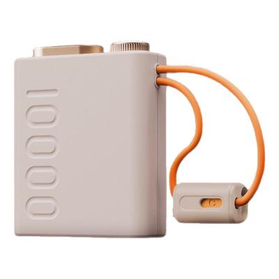 幻响S8小小宝移动电源22.5w快充充电宝10000毫安充电聚合物白色轻薄便携大容量适用于小米苹果双向快充年货