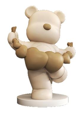 暴力熊桌面摆件大容量存钱罐