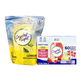 保税现货进口Crystal light维生素C速溶柠檬味冲饮低卡混合果汁粉