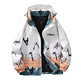 羽绒服男冬季新款韩版潮流痞帅气棉服棉衣冬天棉袄子潮牌加厚外套