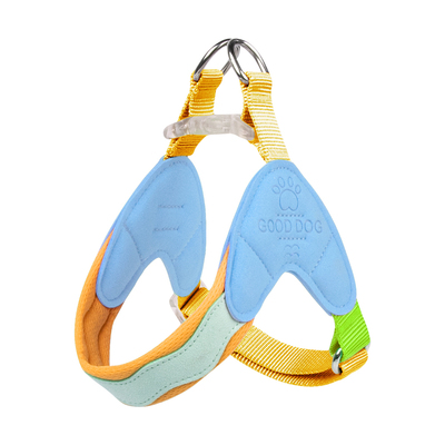 狗狗牵引绳Y型中小型犬泰迪比熊雪纳瑞透气狗胸背宠物遛狗绳链子