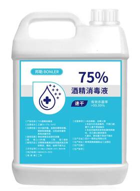 酒精消毒液2500ml送2瓶100ml喷雾