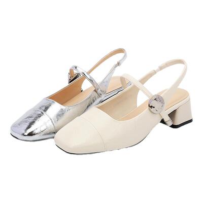 红粉知己玛丽珍凉鞋女2025新款