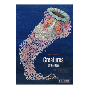 【现货】【立体书】深海生物 【Pop-Up】Creatures of the Deep: The Pop-Up Book英文儿童绘本原版图书进口书籍Ernst Haeckel