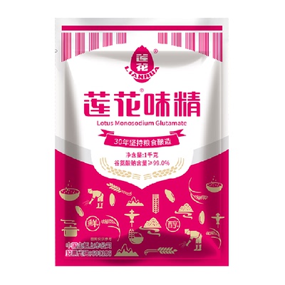 莲花家用大袋提鲜调味料味精1kg